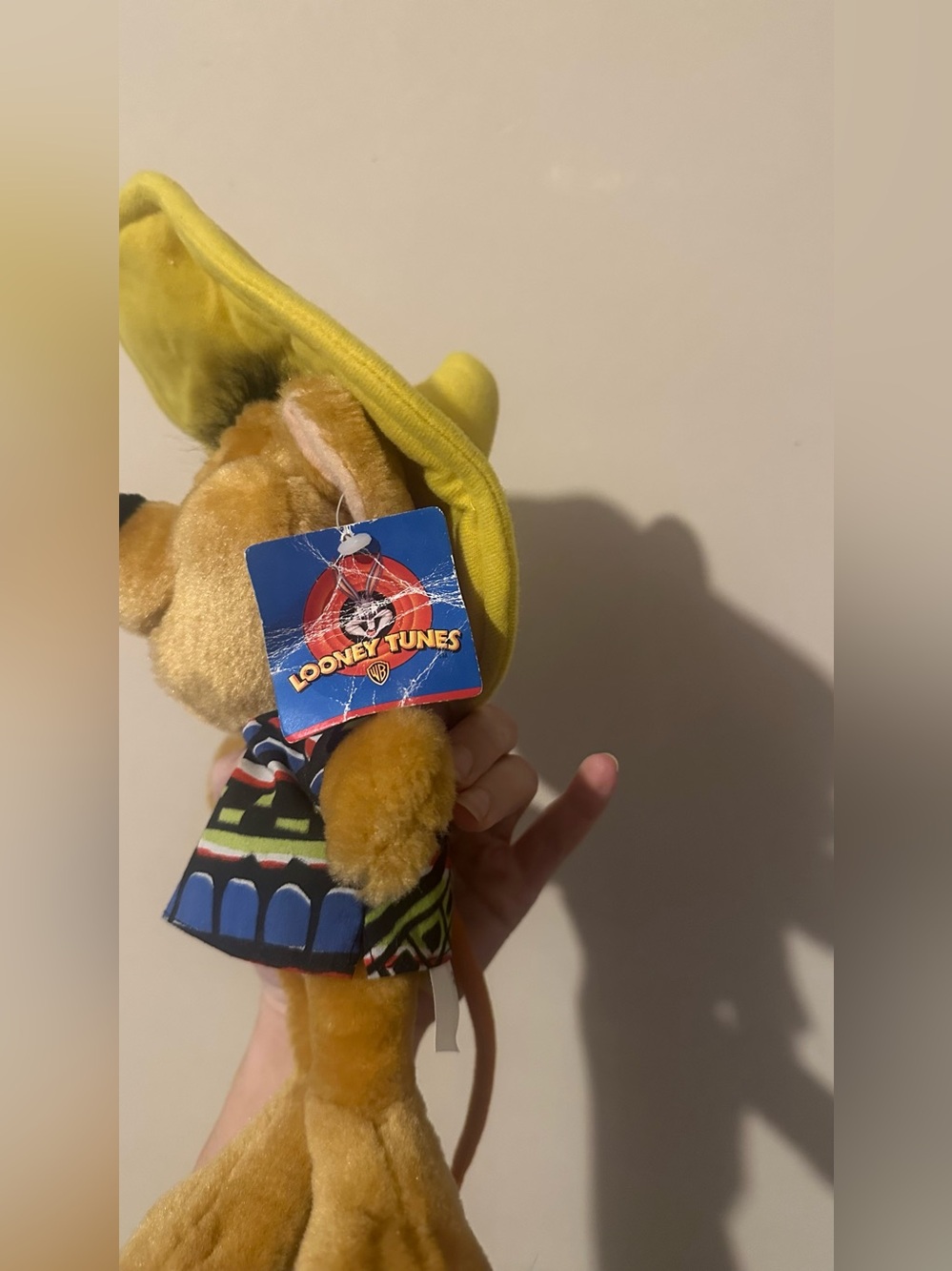Speedy Gonzalez 14" Plush -Vintage 1998 Acme Looney Tunes - Picture 6 of 6
